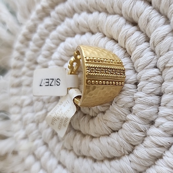 Gold Handmade Ring Size 7 - Kiam Collection exclusive - Picture 2 of 4